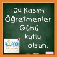 24 Kasım Öğretmenler Günü Kutlu Olsun