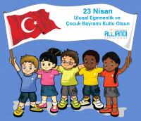 23 Nisan Ulusal Egemenlik ve Çocuk Bayramı Kutlu Olsun